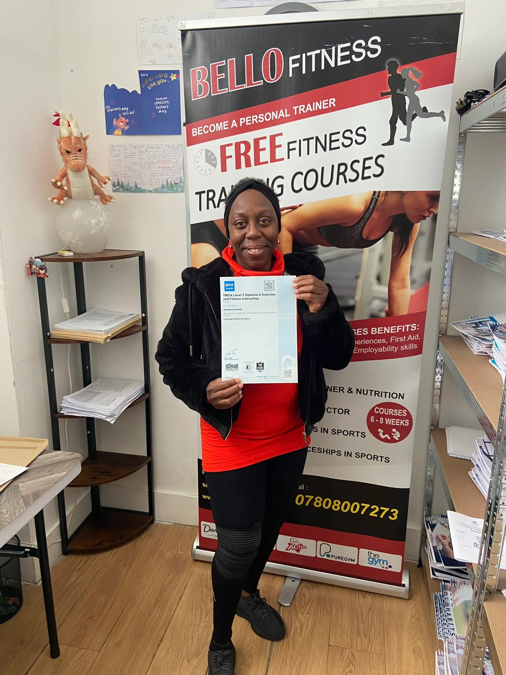 Aishatu Kachalla, Bello Fitness graduate