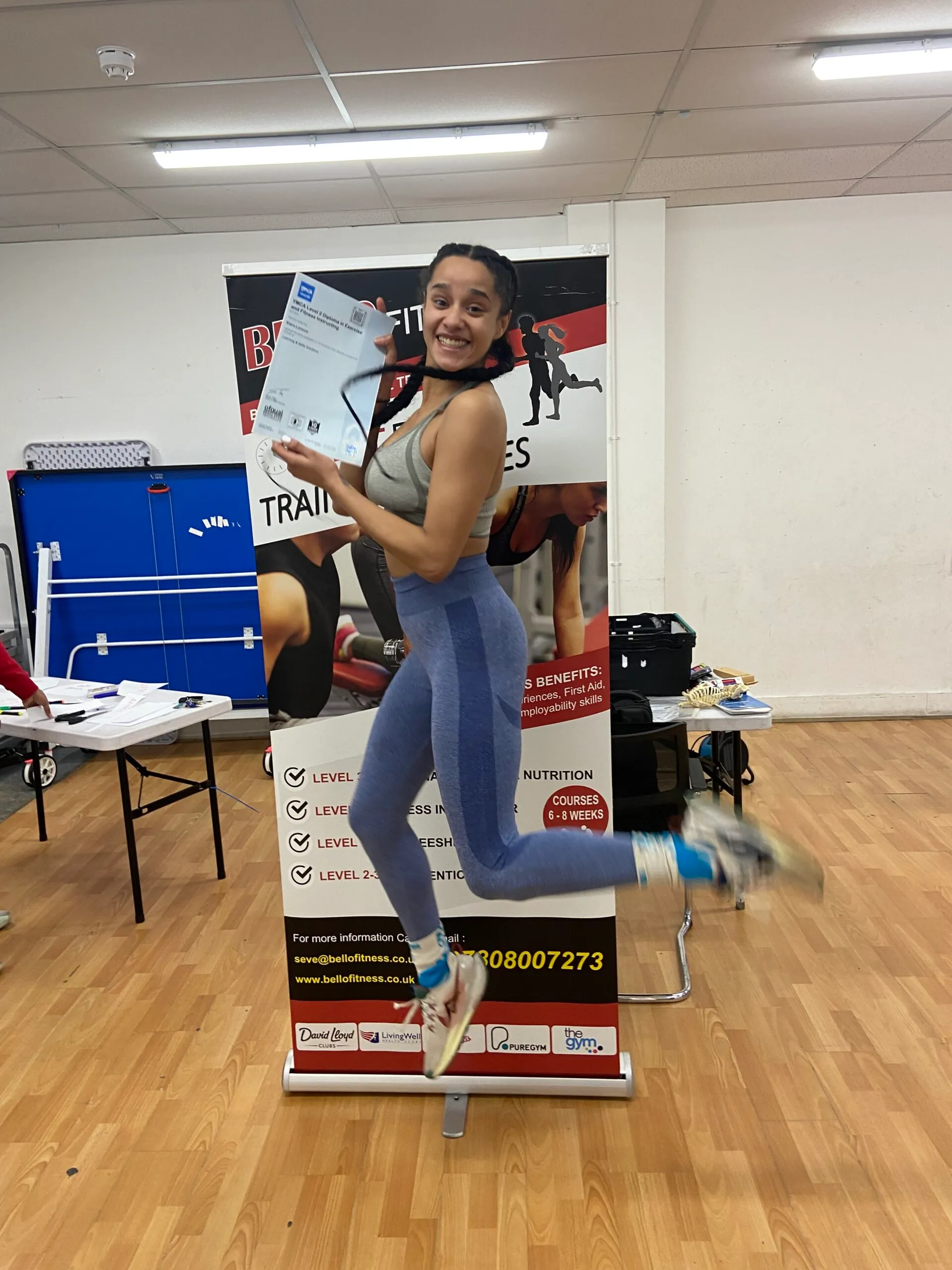 Kiara Lorenzo, Bello Fitness graduate