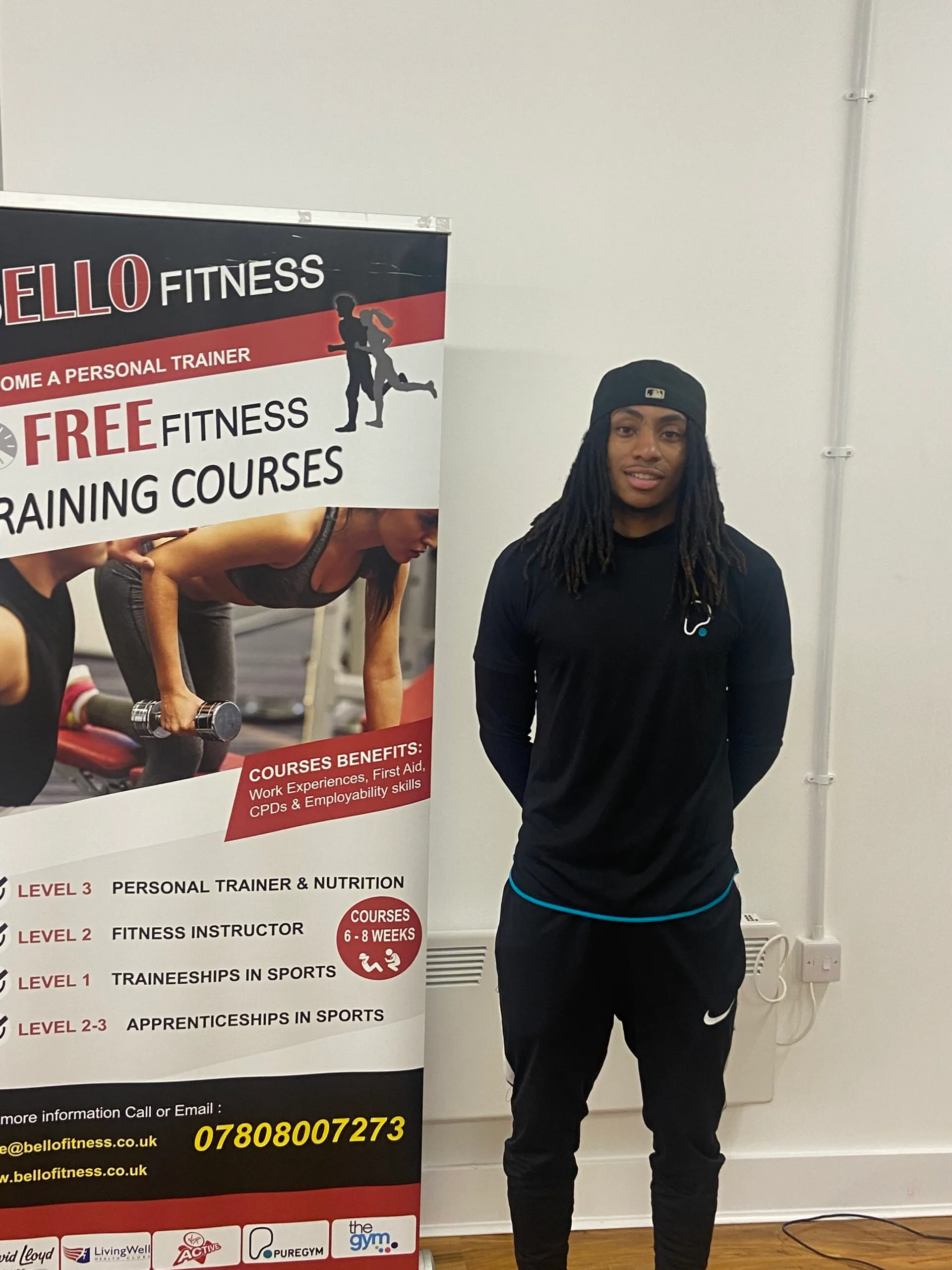 Jordan Diaz, Bello Fitness graduate